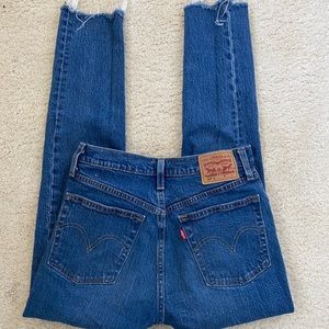 501 Dark Wash Levi Jeans